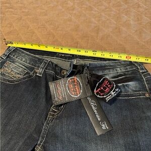 Cowgirl Tuff Women's Dark Blue Boot Cut Jeans